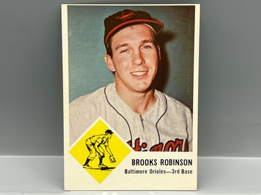 1963 Fleer Brooks Robinson #4