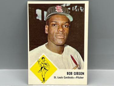1963 Fleer Bob Gibson #61