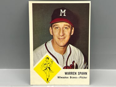 1963 Fleer Warren Spahn #45