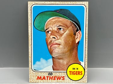 1968 Topps Ed Mathews #58