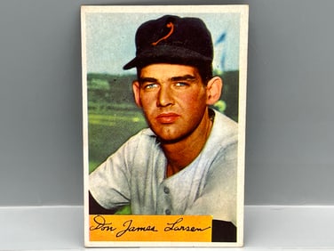 1954 Bowman Don Larsen RC #101
