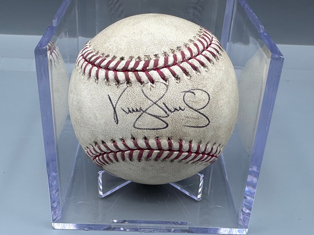 Darryl Strawberry Signed 2009 Yankee Stadium Commemorative Official Major League Baseball - No COA (1 of 3)