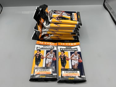 Lot of (10) 2021 Panini Chronicles Draft Picks Basketball Factory Sealed Value Packs