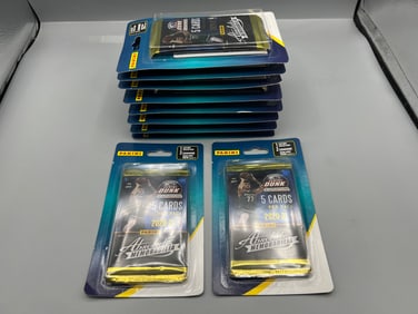 Lot of (10) 2020-21 Panini Absolute Memorabilia Basketball Factory Sealed Blister Packs