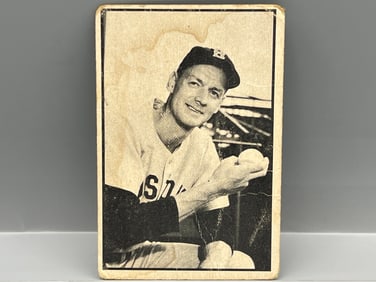 1953 Bowman Black And White Sid Hudson #29