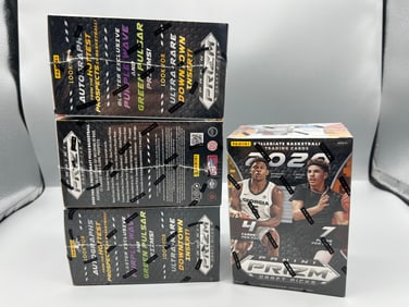 Lot of (4) 2020 Panini Prizm Draft Picks Basketball Factory Sealed Blaster Boxes
