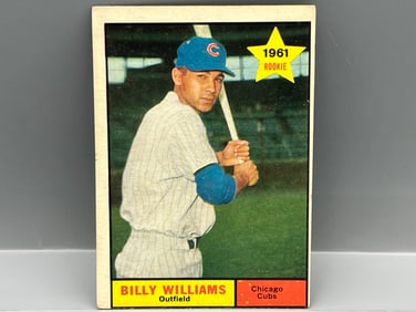 1961 Topps Billy Williams RC #141