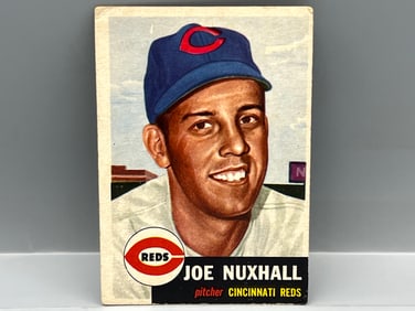 1953 Topps Joe Nuxhall #105