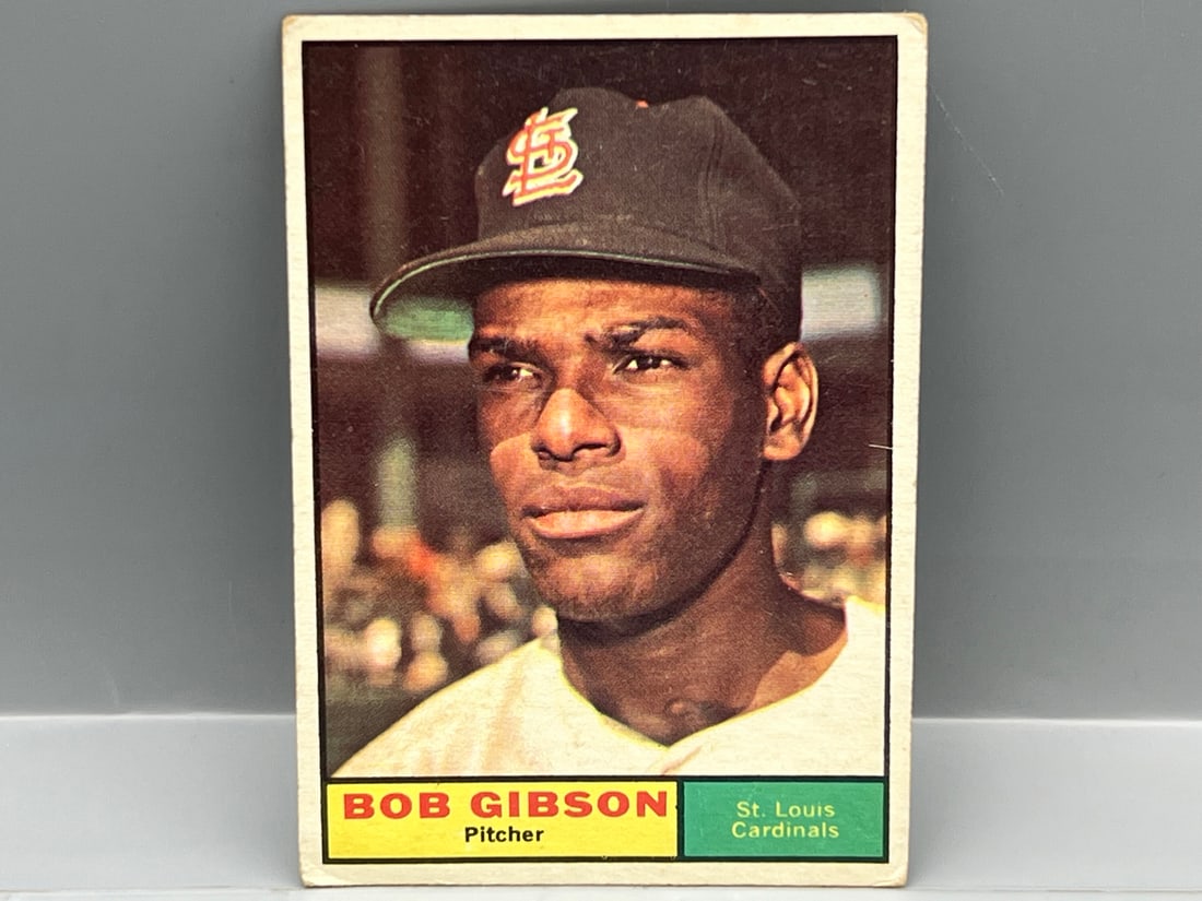 1961 Topps Bob Gibson #211: 1961 Topps Bob Gibson #211