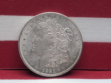 1921-D Morgan Silver Dollar **CHOICE UNC**
