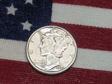 1934 Mercury Silver Dime **AU/UNC**