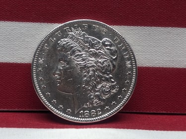 1882-S Morgan Silver Dollar