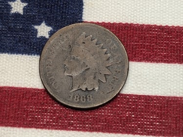 1868 Indian Head Cent