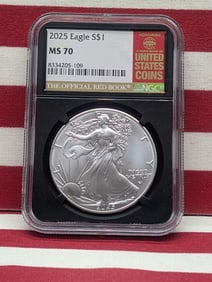 2025 American Silver Eagle - NGC MS70