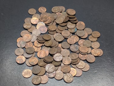 1 Lb. of 1981 & Earlier Copper Lincoln Cents
