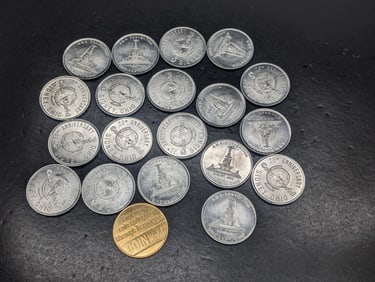 Lot Of Twenty Ohio Coin Convention Tokens
