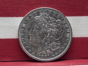 1891-O Morgan Silver Dollar