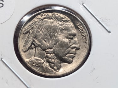 1938-D Buffalo Half Dollar, UNC