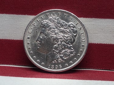 1896 Morgan Silver Dollar