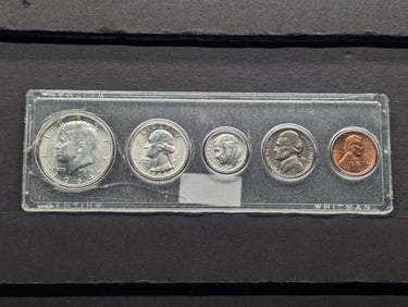1964 Year Coin Set in Whitman Case