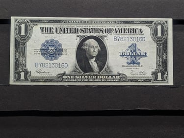 **CHOICE UNC - NICE PAPER** Large 1923 Series $1.00 Silver Certificate