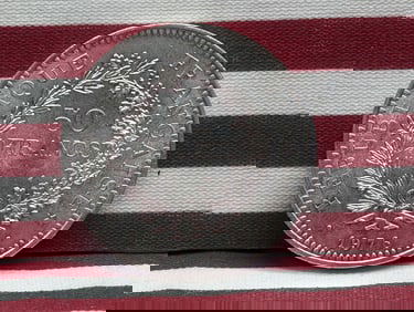1976 50 Francs France Coin, 90% Silver, 30 Grams
