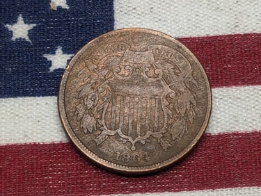 1864 Two Cent Piece