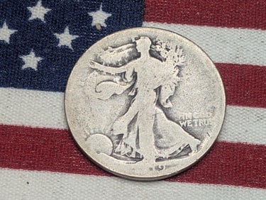 1919-D Walking Liberty Half Dollar **AVERAGE CIRC - BETTER DATE**