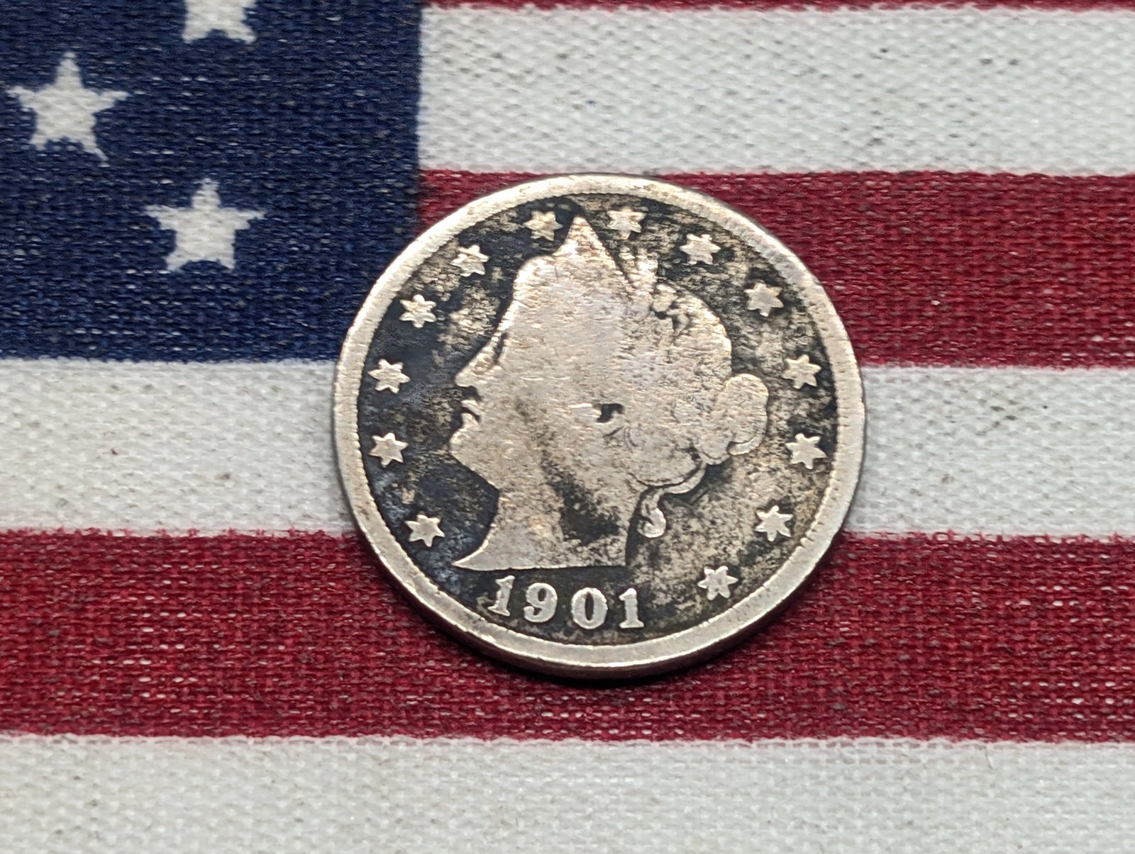 1901 Liberty Head V-Nickel: 1901 Liberty Head V-Nickel