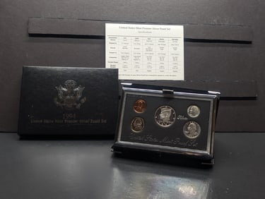1994-S United States Mint Premier Silver Proof Set in OGP w/ COA