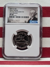 2023-D Maria Tallchief Quarter - NGC MS68 *Early Release*