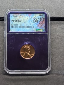 1964 PROOF Lincoln Memorial Cent - NGC PF68 RD
