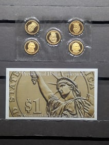Presidential Dollar Collection in Gem Proof Condition