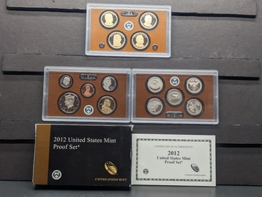 2012-S U.S. Mint Proof Set in OGP Key Date