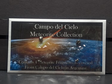 Collection of Meteorites from Campo del Cielo in Argentina - 4 Fragments