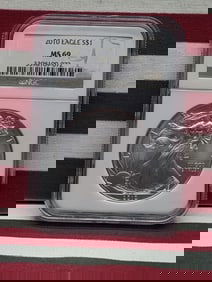 2010 American Silver Eagle - NGC MS69