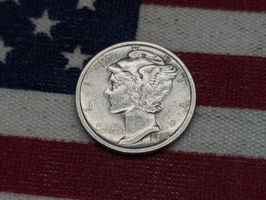 1920-S Mercury Silver Dime **XF+**