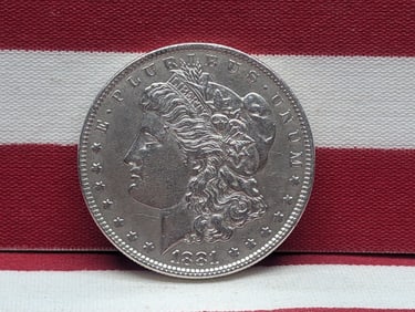 1881-O Morgan Silver Dollar