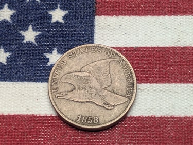 1858 Flying Eagle Cent