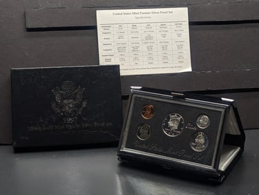 1997-S United States Mint Premier Silver Proof Set in OGP w/ COA