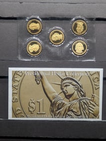 Presidential Dollar Collection in Gem Proof Condition