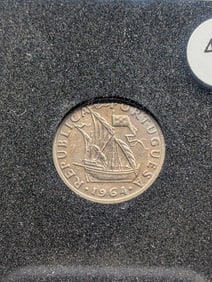 1964 Portuguese, 2$50, 2 ? Escudos