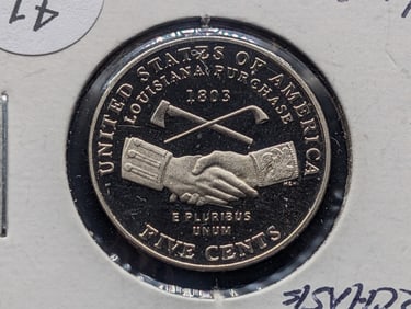 2004-S "Proof" Louisiana Purchase Jefferson Nickel