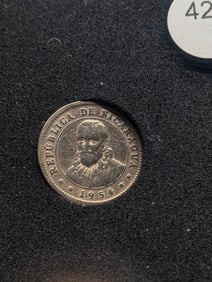 1954 Central America, 5 Centavos