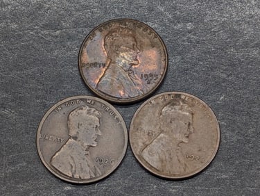 (2) 1926-D, & 1955-S Lincoln Wheat Cents