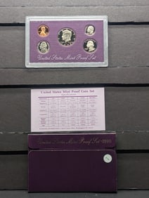 1990 -S U.S. Mint Proof Set In OGP & COA
