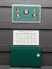 1998 -S U.S. Mint Proof Set In OGP & COA