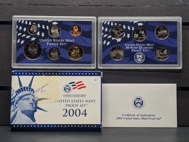 2004 -S U.S. Mint Proof Set In OGP With COA