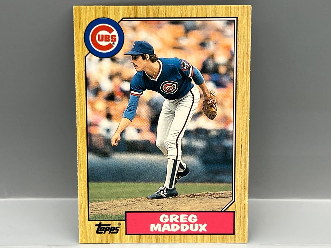 1987 Topps Traded Greg Maddux RC #70T (1 of 2)