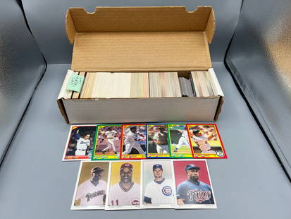 Box of (600+) 1980s & 90s Score Baseball Cards W/ Stars - Varying Conditions: Box of (600+) 1980s & 90s Score Baseball Cards W/ Stars - Varying Conditions